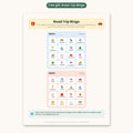 Gratis-Geschenk — Auto-Bingo zum Ausdrucken — Englische Version
