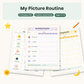 Meine Bilder-Routine — Routinepläne zum Ausdrucken (3–8 Jahre) — Englische Version